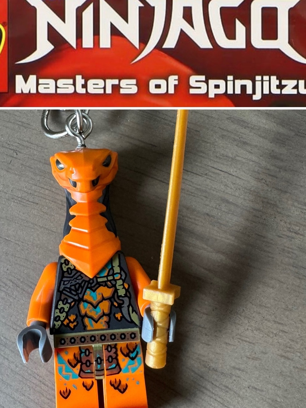LEGO Ninjago Minifigure Keychain